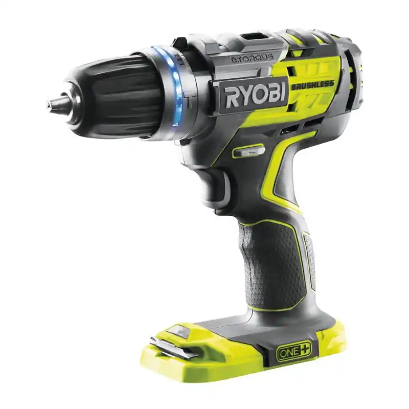 Perceuse-visseuse percussion Brushless 18V One+ 60 Nm 13mm R18PDBL-0