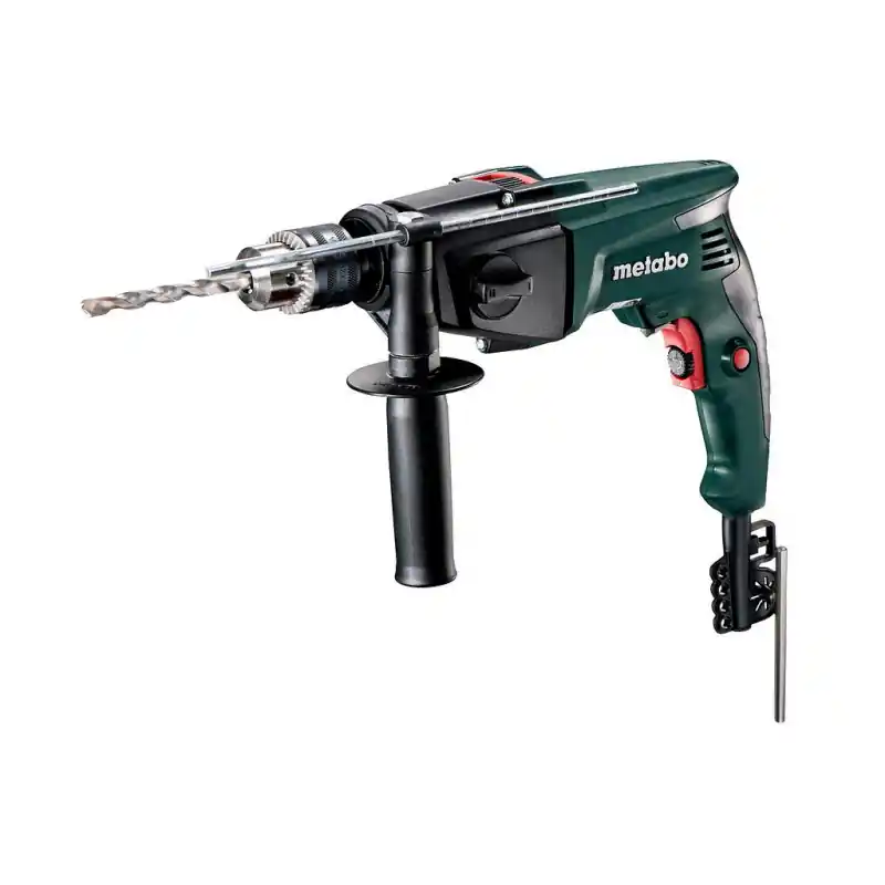 Perceuse à percussion 760 W 24 / 9 Nm 2 vitesses avec coffret SBE 760