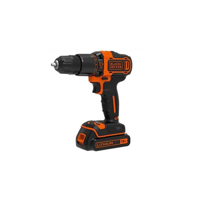 Perceuse visseuse à percussion 18V 1,5Ah Li-Ion avec coffret BDCHD18KB