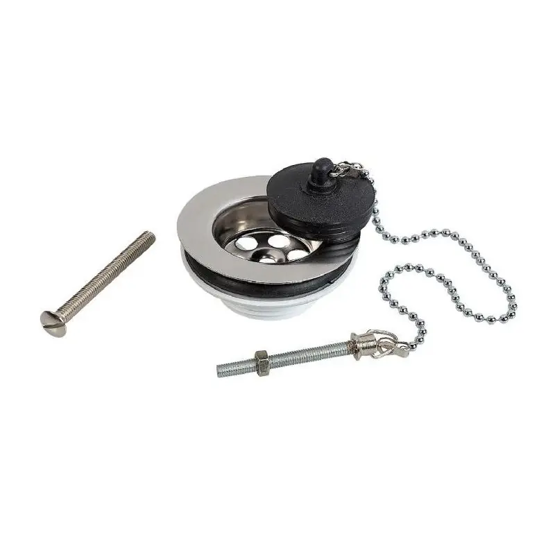 Bonde plastique à bouchon Diam 63 mm