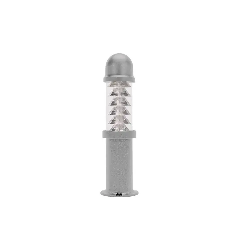 Borne cylindroconique extérieur Point Led Gris Graphite