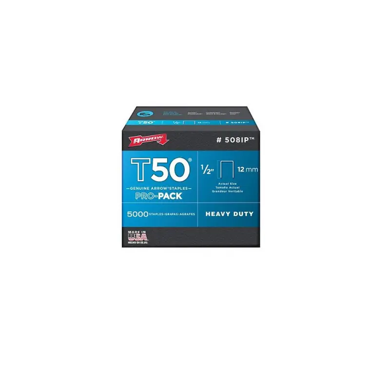 Boîte de 5000 agrafes T50 12 mm