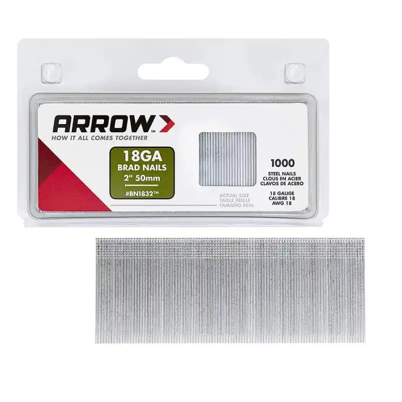 Boîte de 1000 pointes pour agrafeuse pneumatique PT18G 50 mm