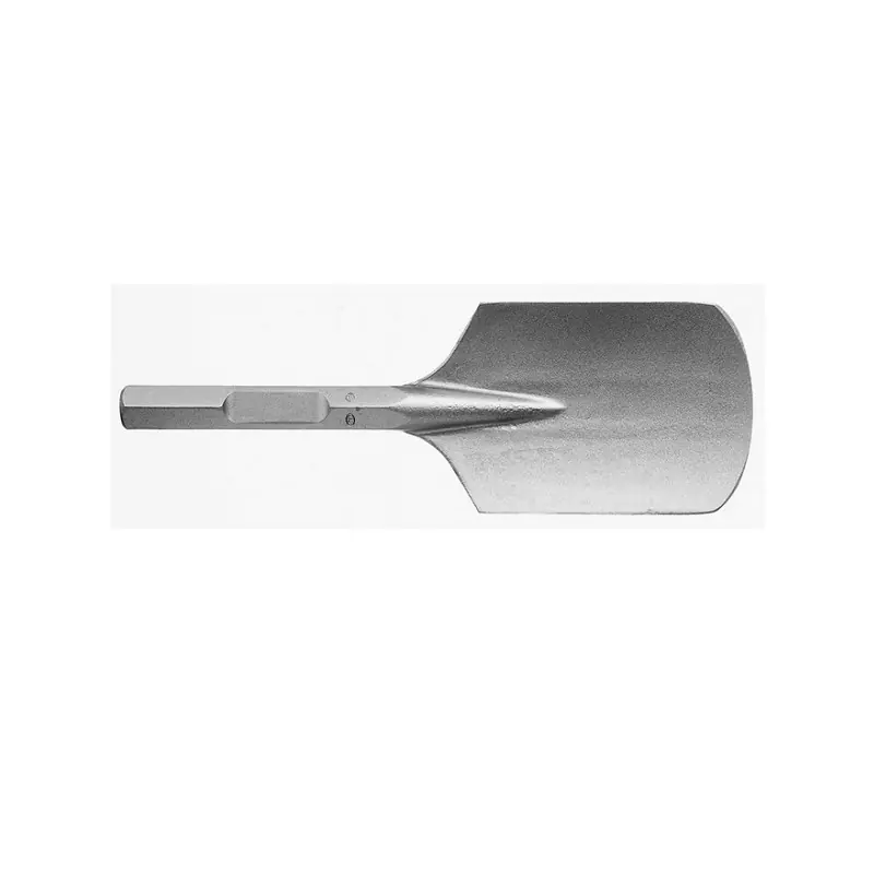 Burin bêche à queue six pans 400x135 mm hex 28 mm