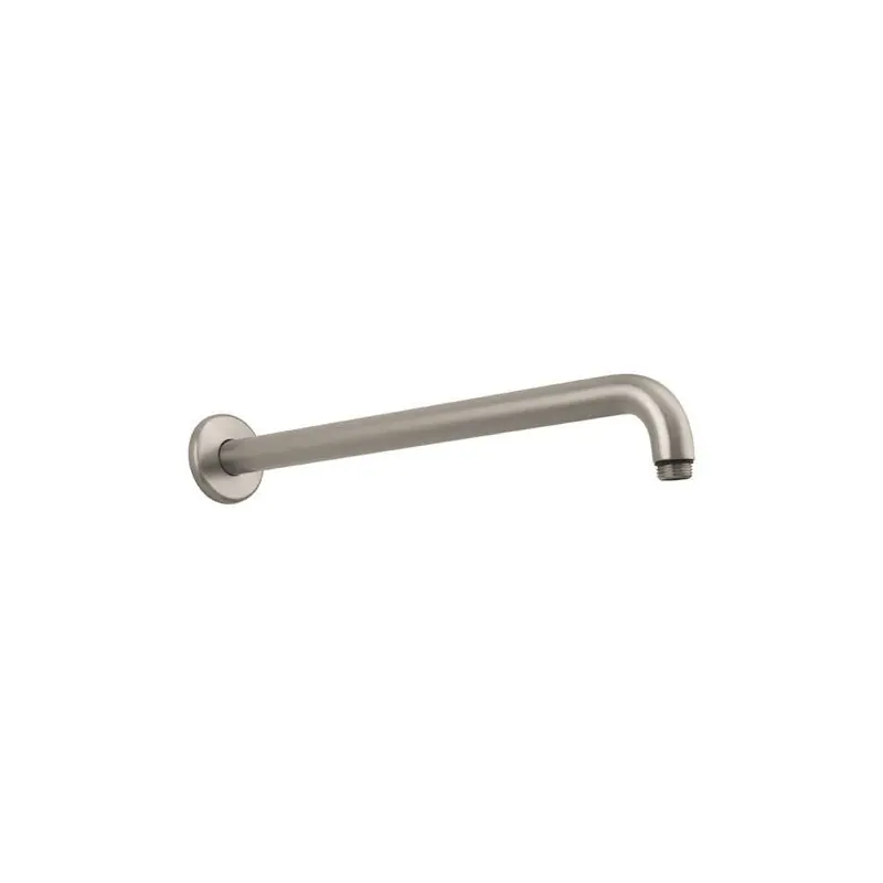Bras de douche M 1/2" 389 mm nickel brossé