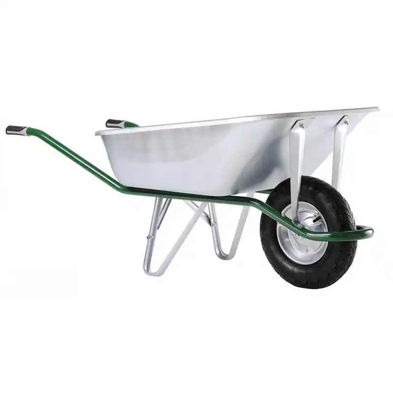 Brouette roues gonflées 400mm 160 L CU 250 Kg EXPERT 160 GALVA ROUE GO