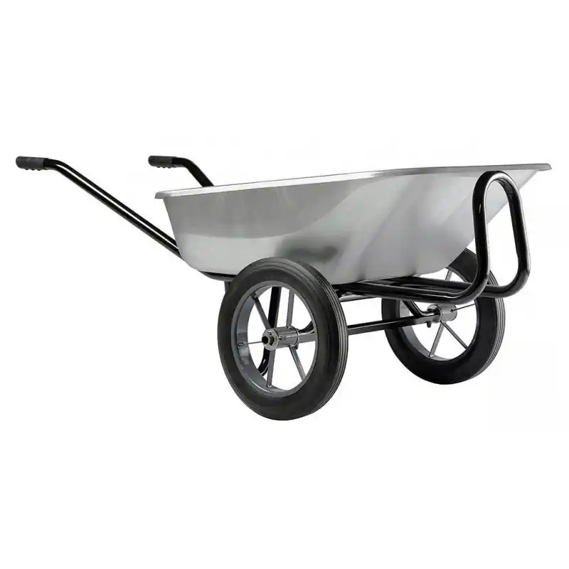 Brouette roues pleines Diam 400mm 150 L CU 200 Kg EXPERT TWIN PREMIUM