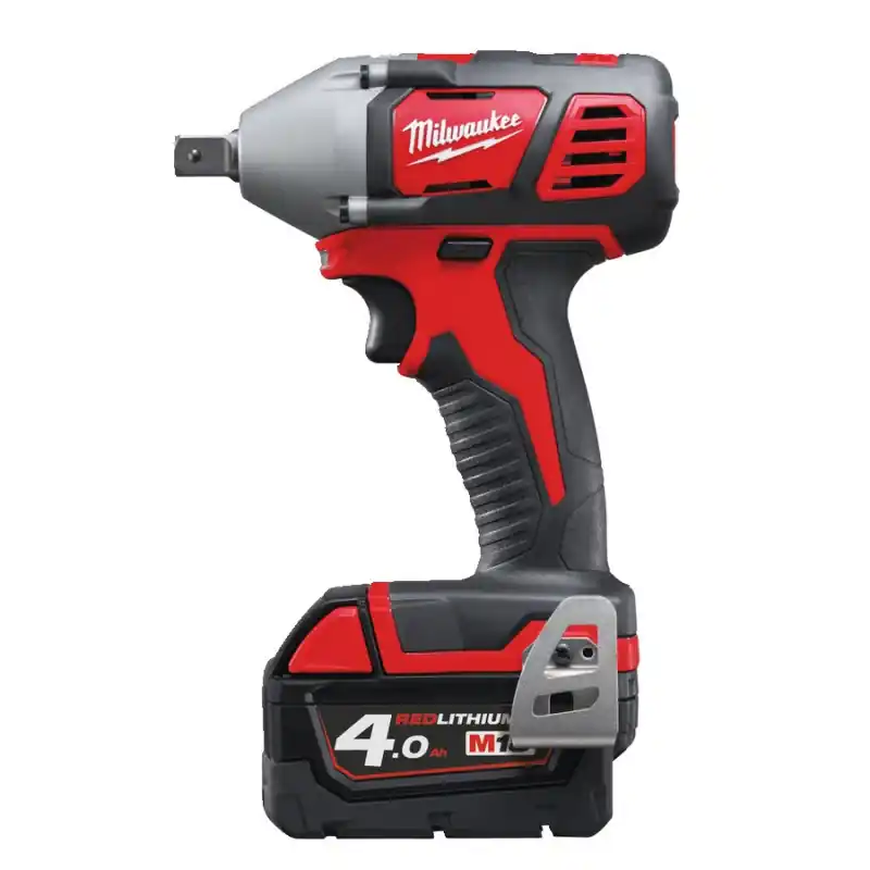 Boulonneuse à chocs 18 V Red Lithium-Ion 40 Ah 240 Nm 1/2 M18 BIW12-4