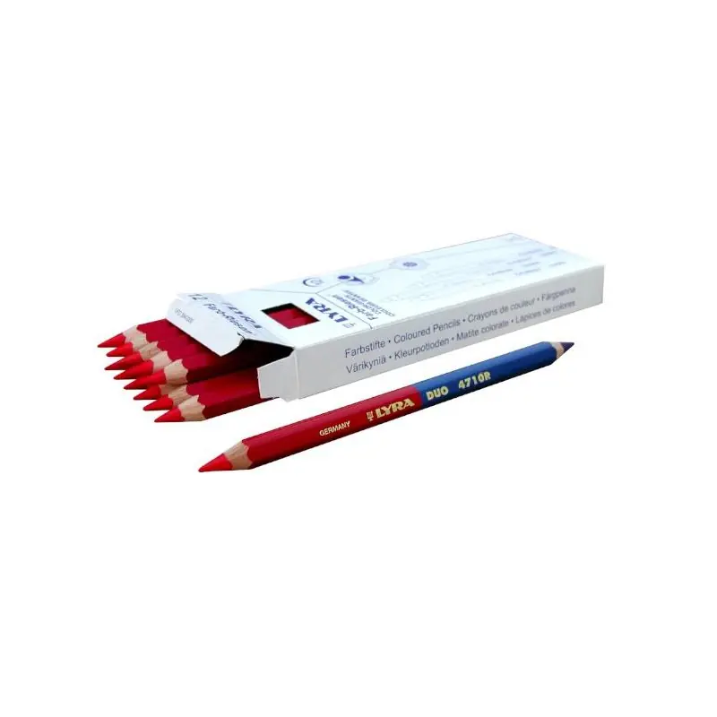Boîte de 12 Crayons bicolores 175 mm 5280340