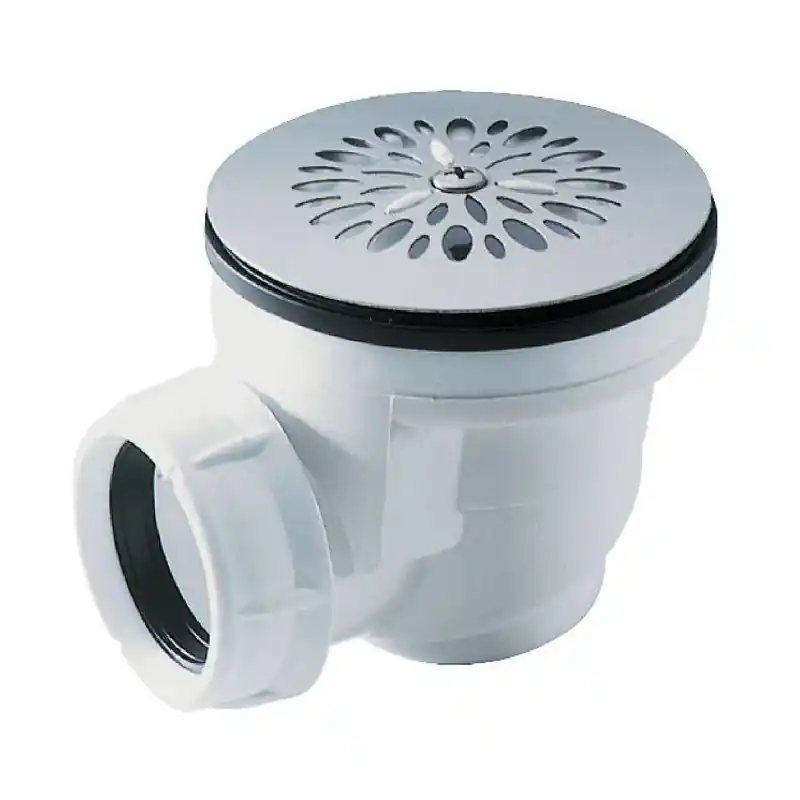Bonde siphoïde en plastique pour receveur Grès orifice Diam 60 mm