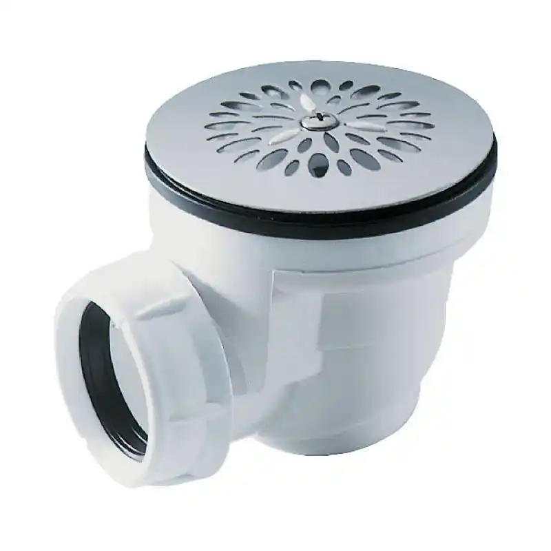 Bonde siphoïde en plastique pour receveur Acier Acrylique orifice Diam