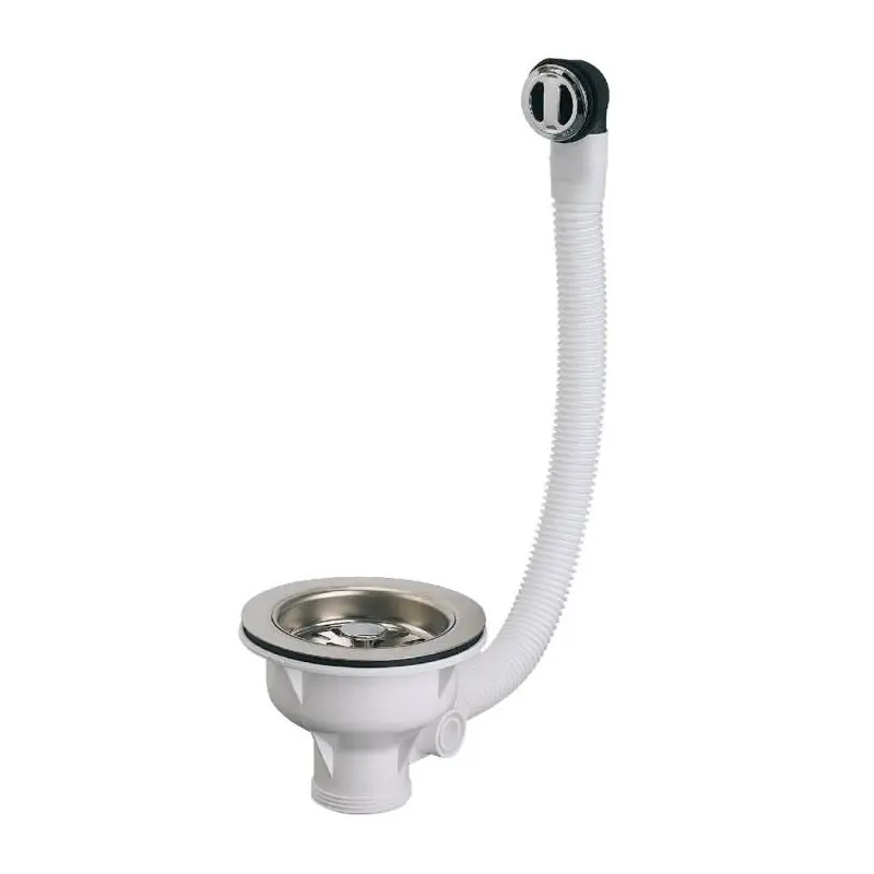 Bonde à panier manuelle pour évier 1 cuve Diam 90 mm