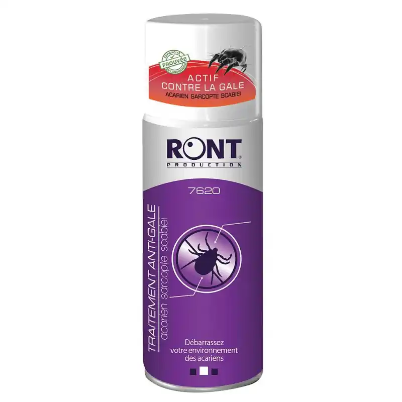 Bombe aérosol acaricide 400 ml SPRAY ACARICIDE
