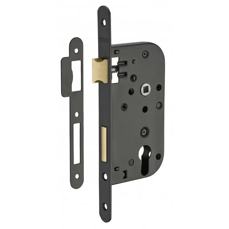 Boîtier de serrure à encastrer axe 50 mm V/BR 901706