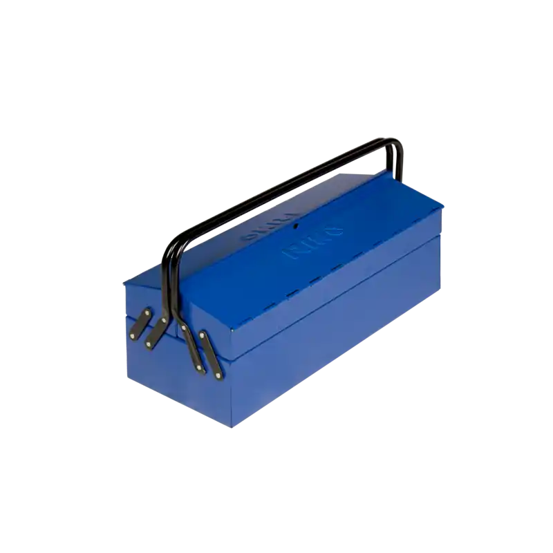 Boîte à outils métalliques 2 poignées fixes charge 10 kg 902031