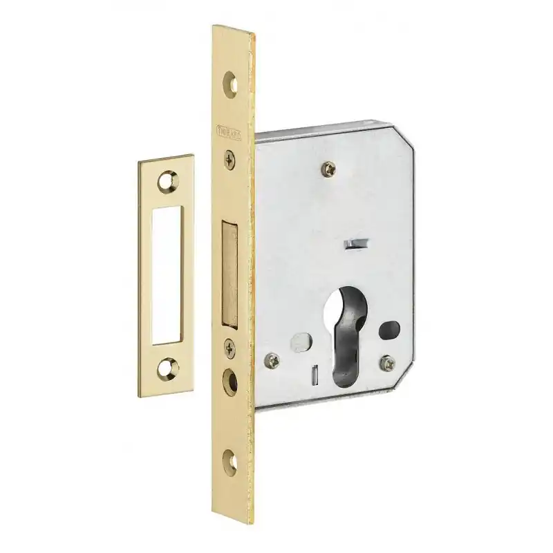 Boîtier serrure à encastrer à cylindre PDT seul, axe 40 mm 94514