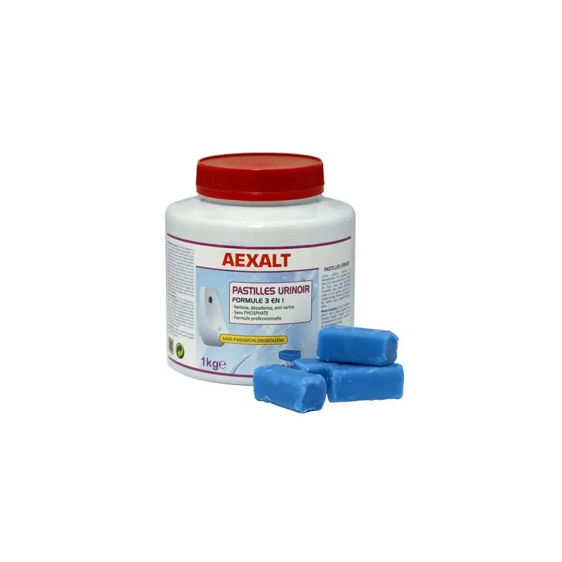 Boîte de 35 pastilles urinoirs formule en 1 parfum agrume 1Kg