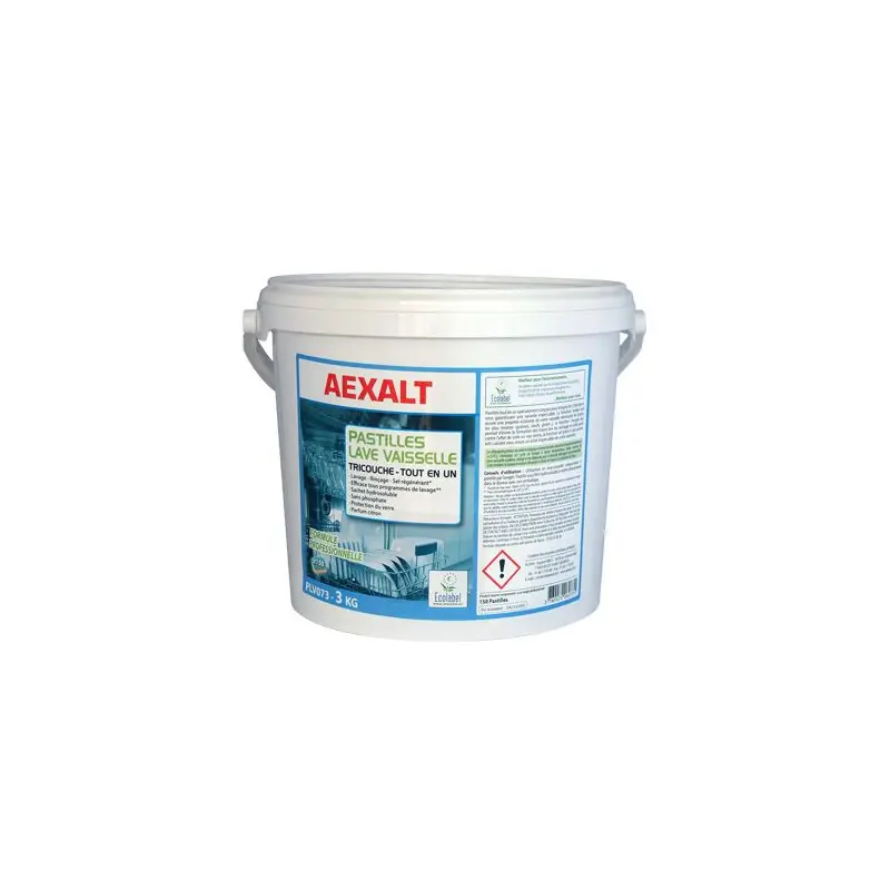 Boîte 150 pastilles lave vaisselle tout 1 tricouche ECOLABEL parfum ci
