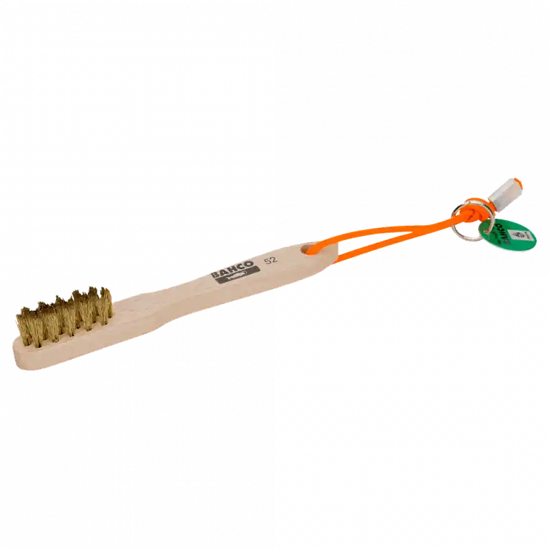 Brosse métallique avec manche en bois 150 mm TAH52