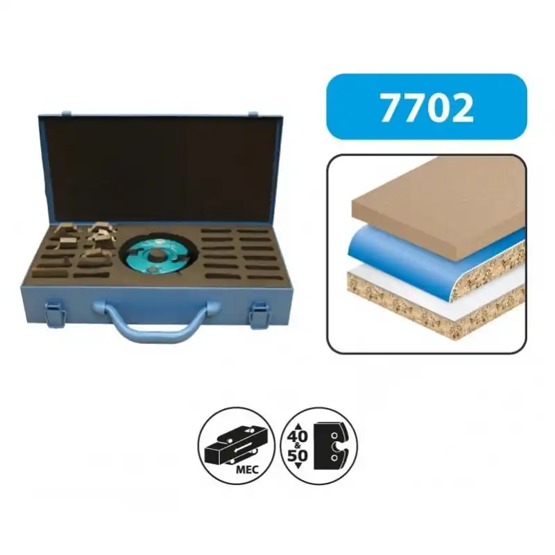 Coffret porte-outils à profiler 12 paires de fers ht 50 mm 093503012