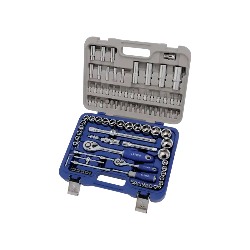 Coffret de douilles 1/4"-1/2" 101 pièces 129-101-4