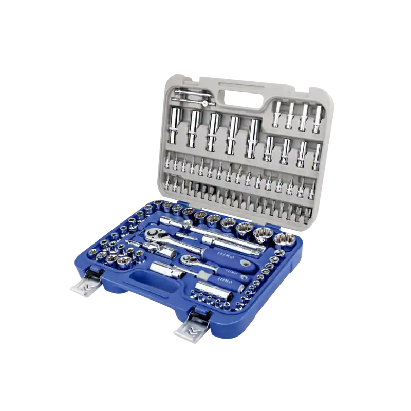 Coffret de douilles 1/4"-1/2" 103 pièces 129A-103-4