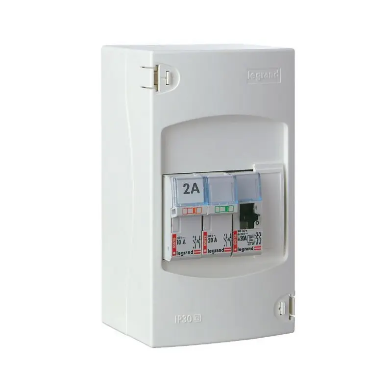 Coffret de protection chauffe-eau 2 disjoncteurs 1 contacteur
