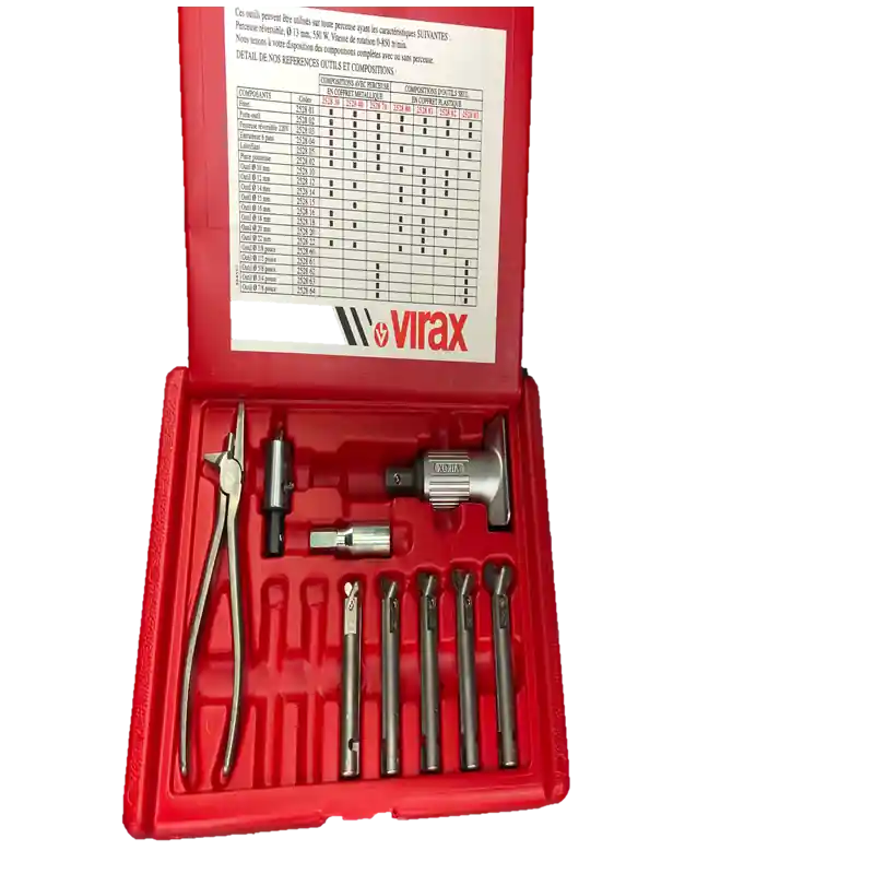 Coffret piquage Extrudax Sans Perceuse Diam 12 14 16 18 22 mm 252880