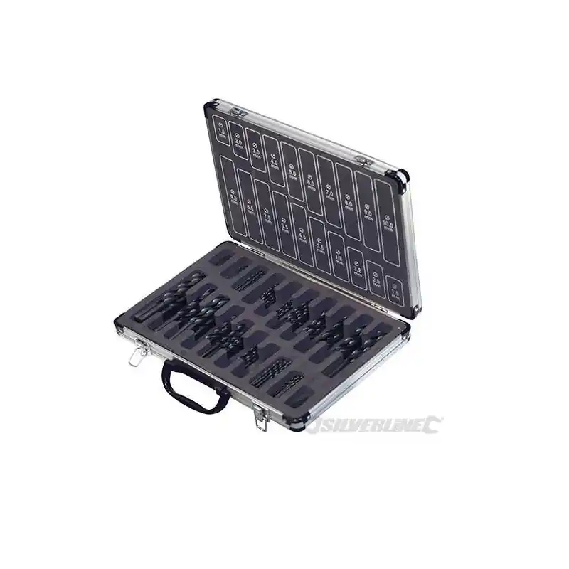 Coffret de 170 mèches acier rapide HSS 282577