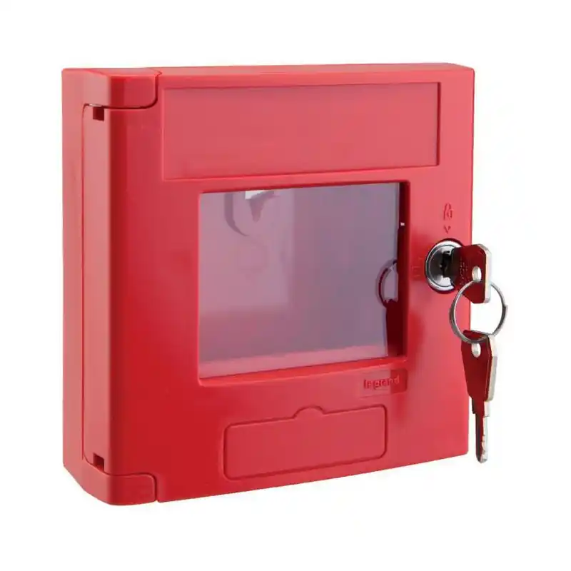 Coffret rouge réserve de clé