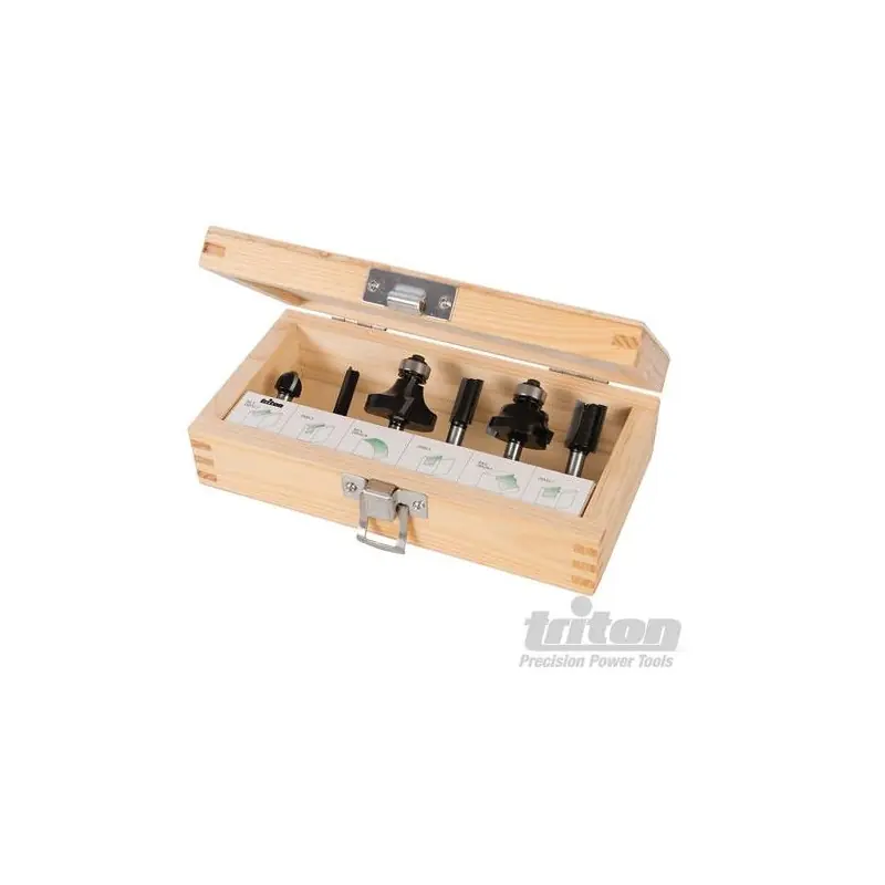 Coffret de démarrage pour défonceuse 1/4" 6 pièces 354824