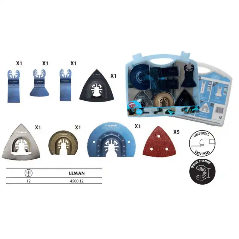 Coffret 10 Accessoires Multi-Materiaux