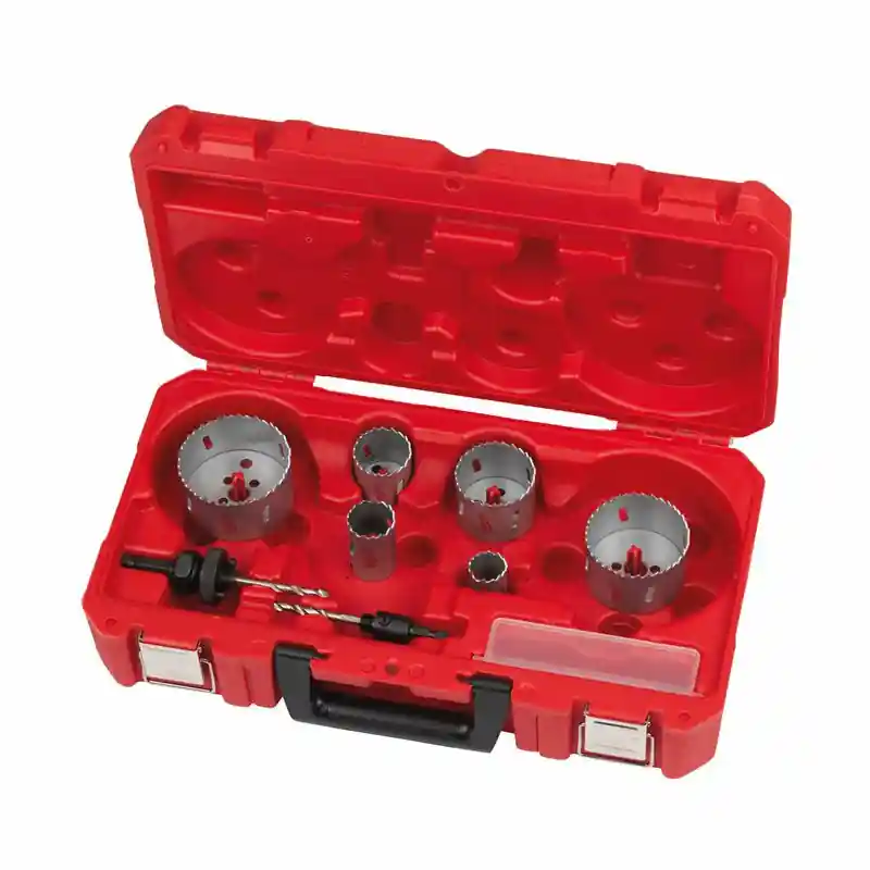 Coffret scie cloches bi-métal Contractor 10 pièces