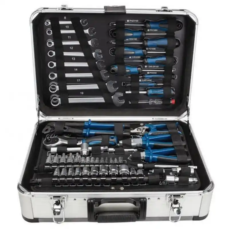 Coffret de mécanicien avec 101 pièces d‘outils TB150