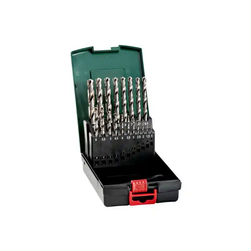 Coffret de forets 19 pièces HSS-G