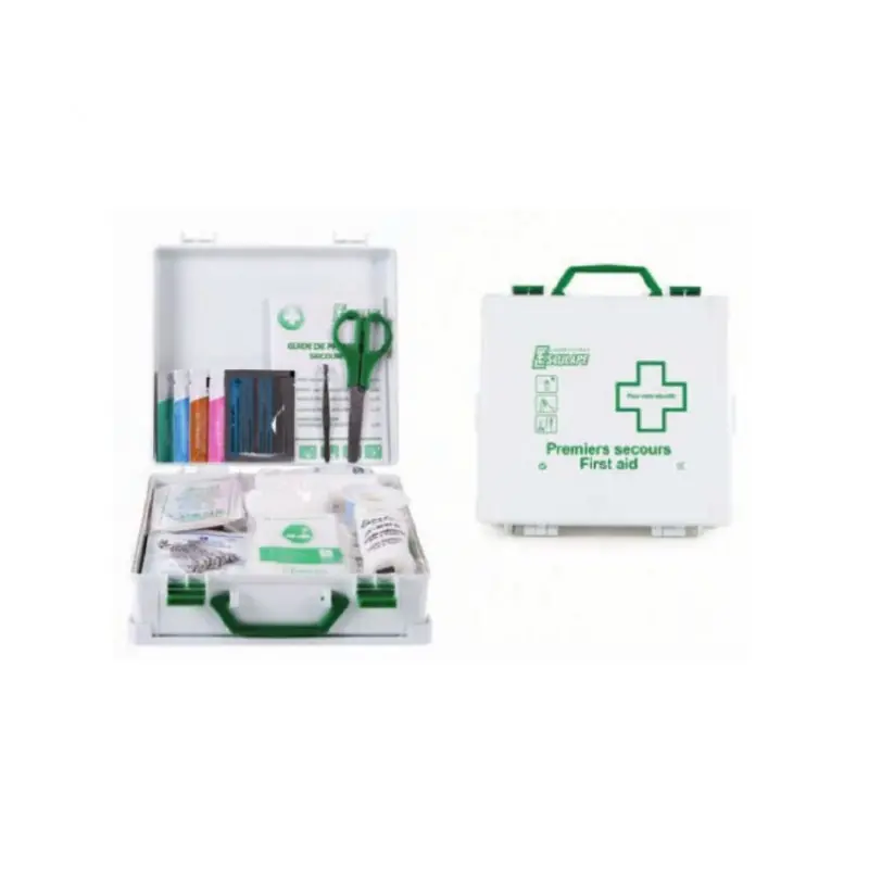 Coffret de secours ASep Abs 14 M.D.T. 1 à 4 personnes Esculape