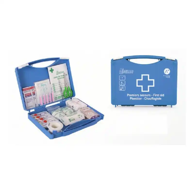 Coffret de secours plombier et chauffagiste ASEP PLOMBIER MALLETTE