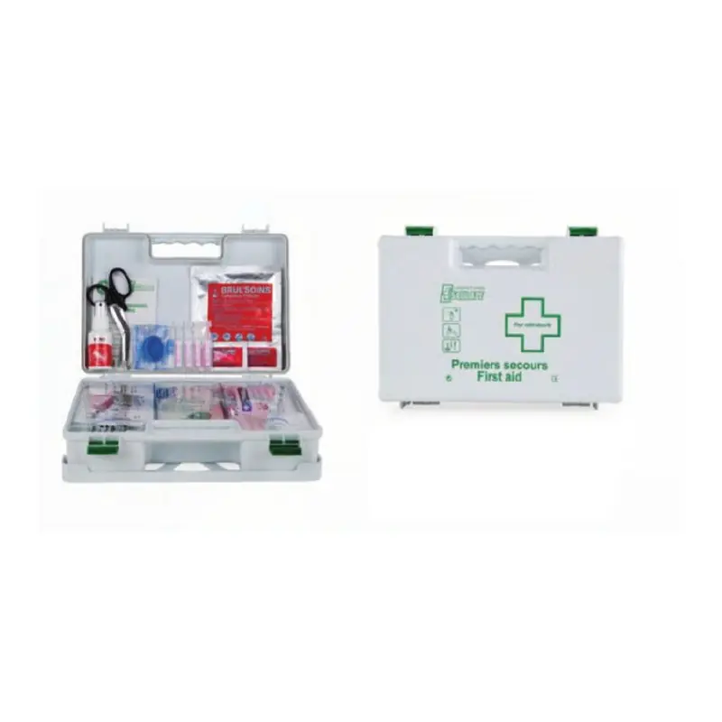 Coffret de secours en Abs Blanc pour 10 personnes ASEP INDUSTRIE 10