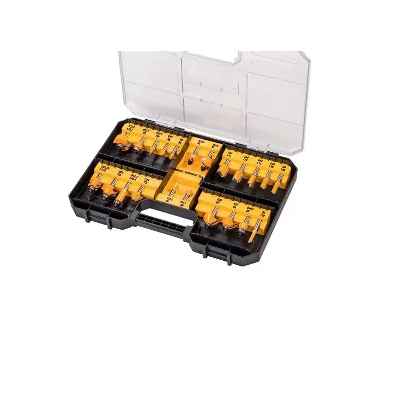 Coffret de 22 fraises de défonceuse DT90017