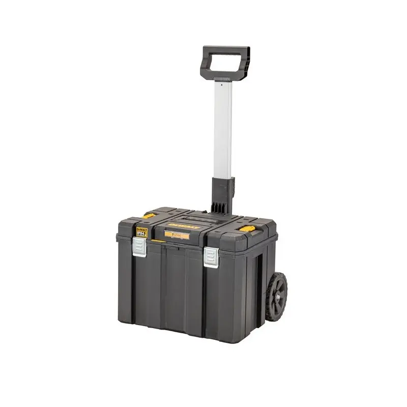 Coffret TSTAK IP54 mobile poignée télescopique Charge 50 kg DWST83347-
