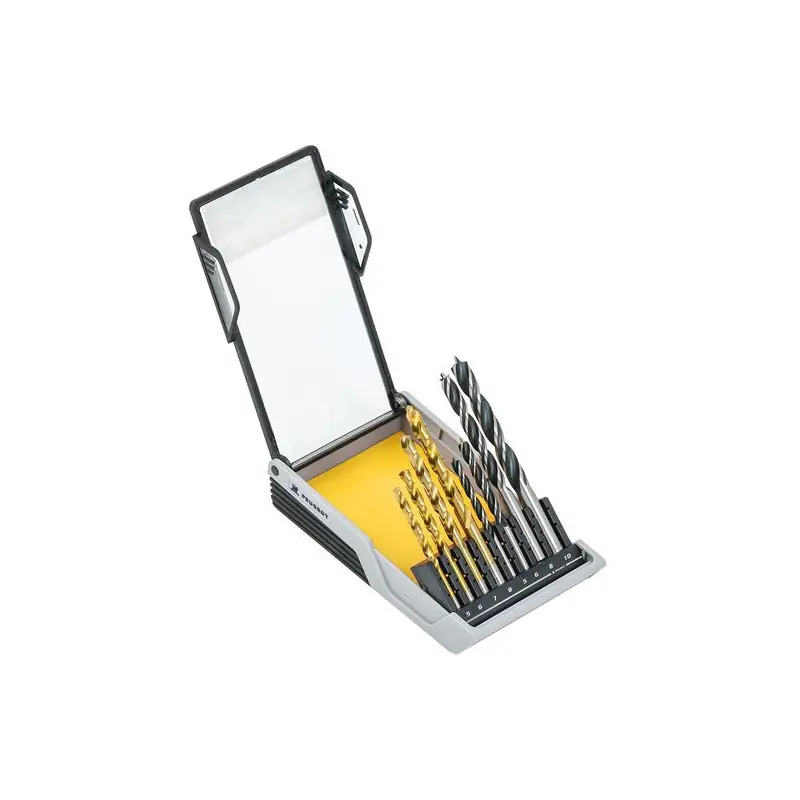 Coffret mixte bois-métal perçage 8 pcs usage intensif