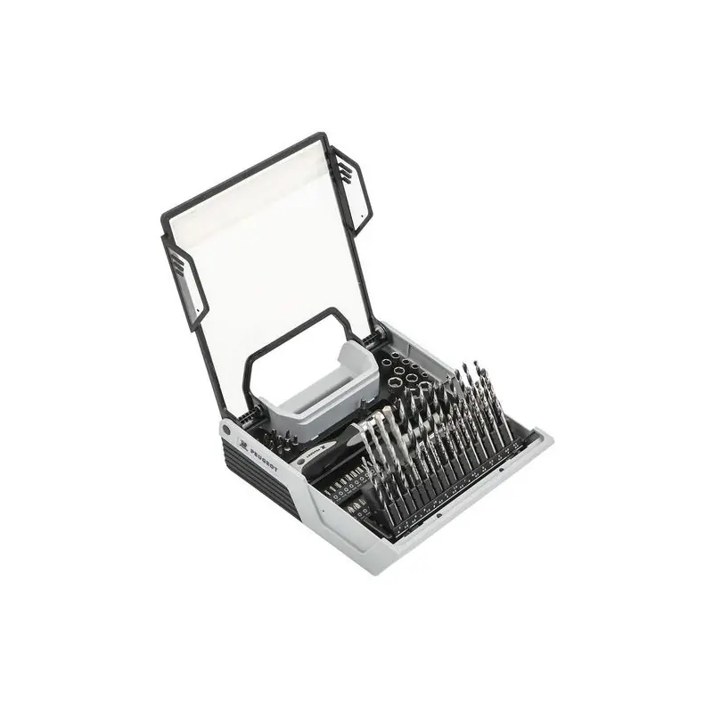 Coffret 108 pièces perçage-vissage usage courant
