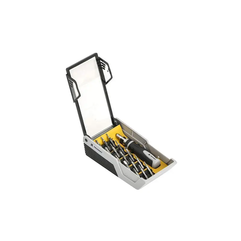 Coffret 16 mini embouts de vissage Long. 25mm usage intensif