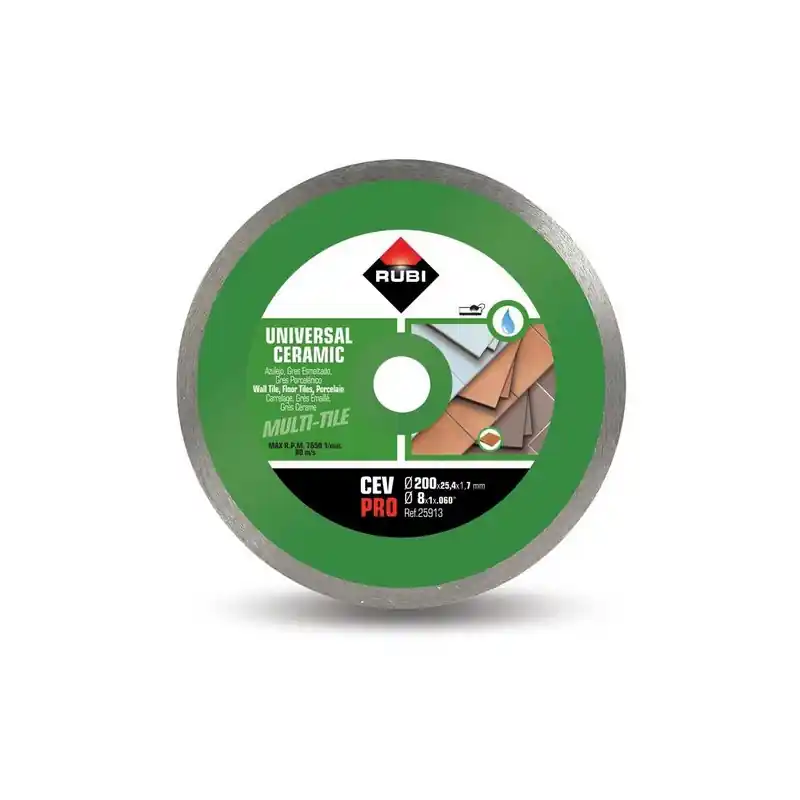 Disque diamant 25913 CEV-200 PRO D200x25,4x7mm