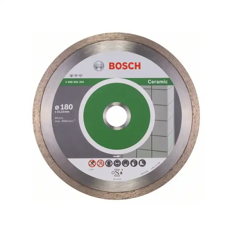 Disque à tronçonner diamanté Standard for Ceramic D. 180 x 22,23 mm
