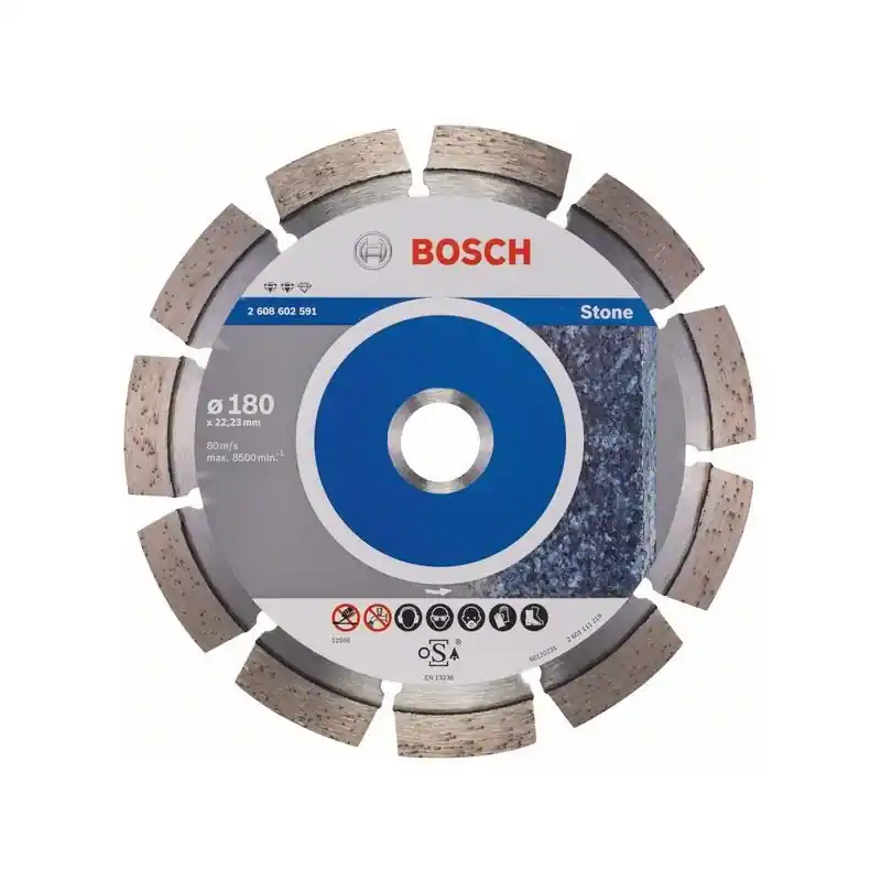 Disque à tronçonner diamanté Expert for Stone D. 180 x 22,23 mm