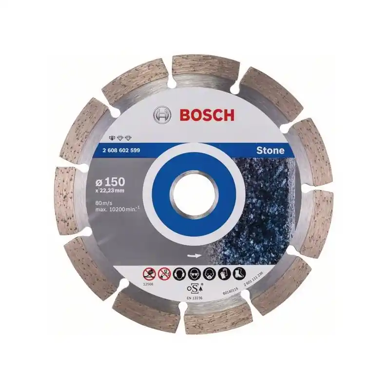 Disque à tronçonner diamanté Standard for Stone D. 150 x 22,23 mm