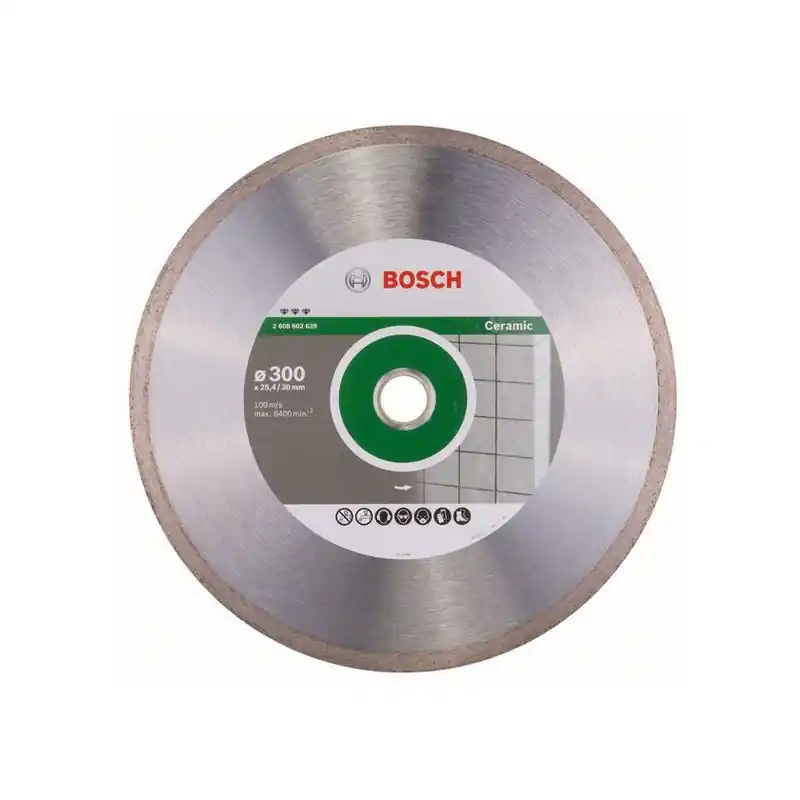 Disque à tronçonner diamanté pour céramique 300x30/25,4x2,8mm