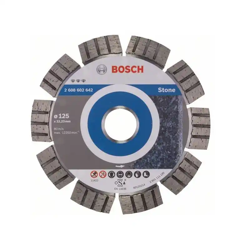 Disque à tronçonner diamanté Best for Stone D.125 x 22,23 mm