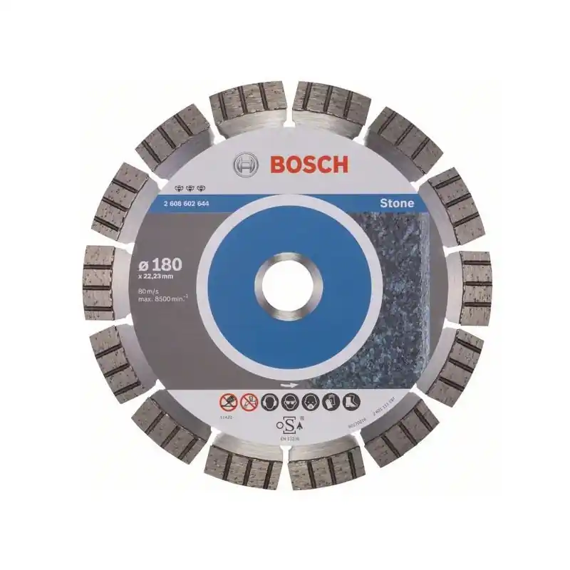 Disque à tronçonner diamanté Best for Stone D.180 x 22,23 mm